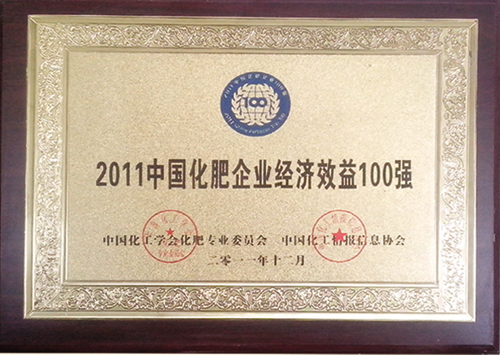 2011中國化肥企業(yè)經(jīng)濟效益100強